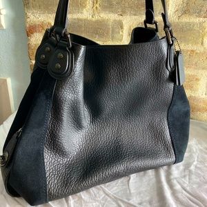 Coach - Edie 42 Black Shoulder Bag